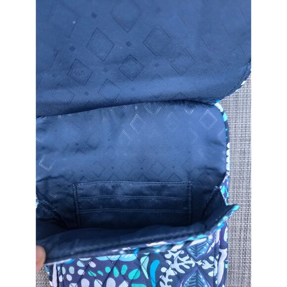Vera Bradley Blue Island Medallion Mini Hipster Cross Body Shoulder Bag NWT - Picture 8 of 11